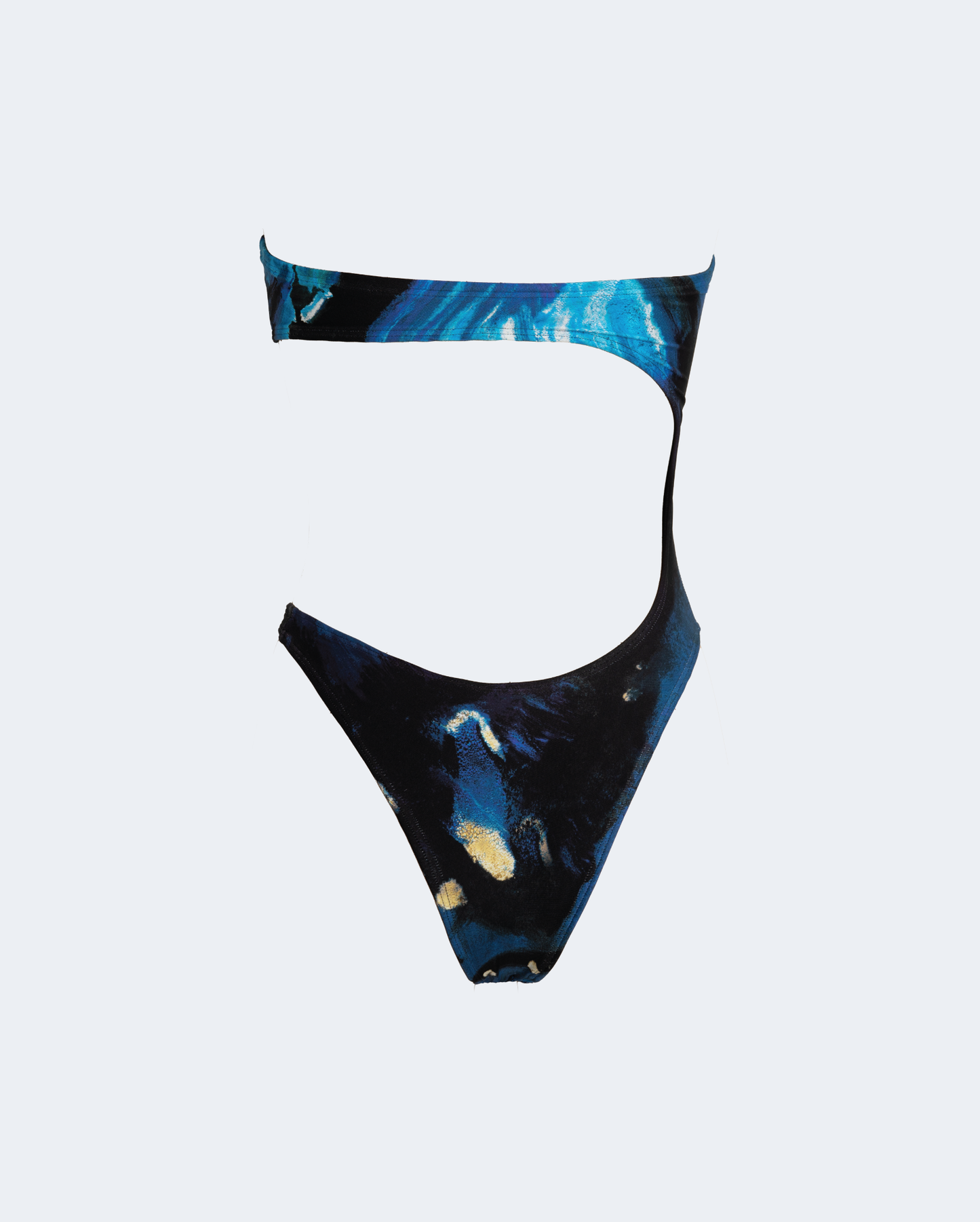 Cut-Out One Piece - Blue Butterfly