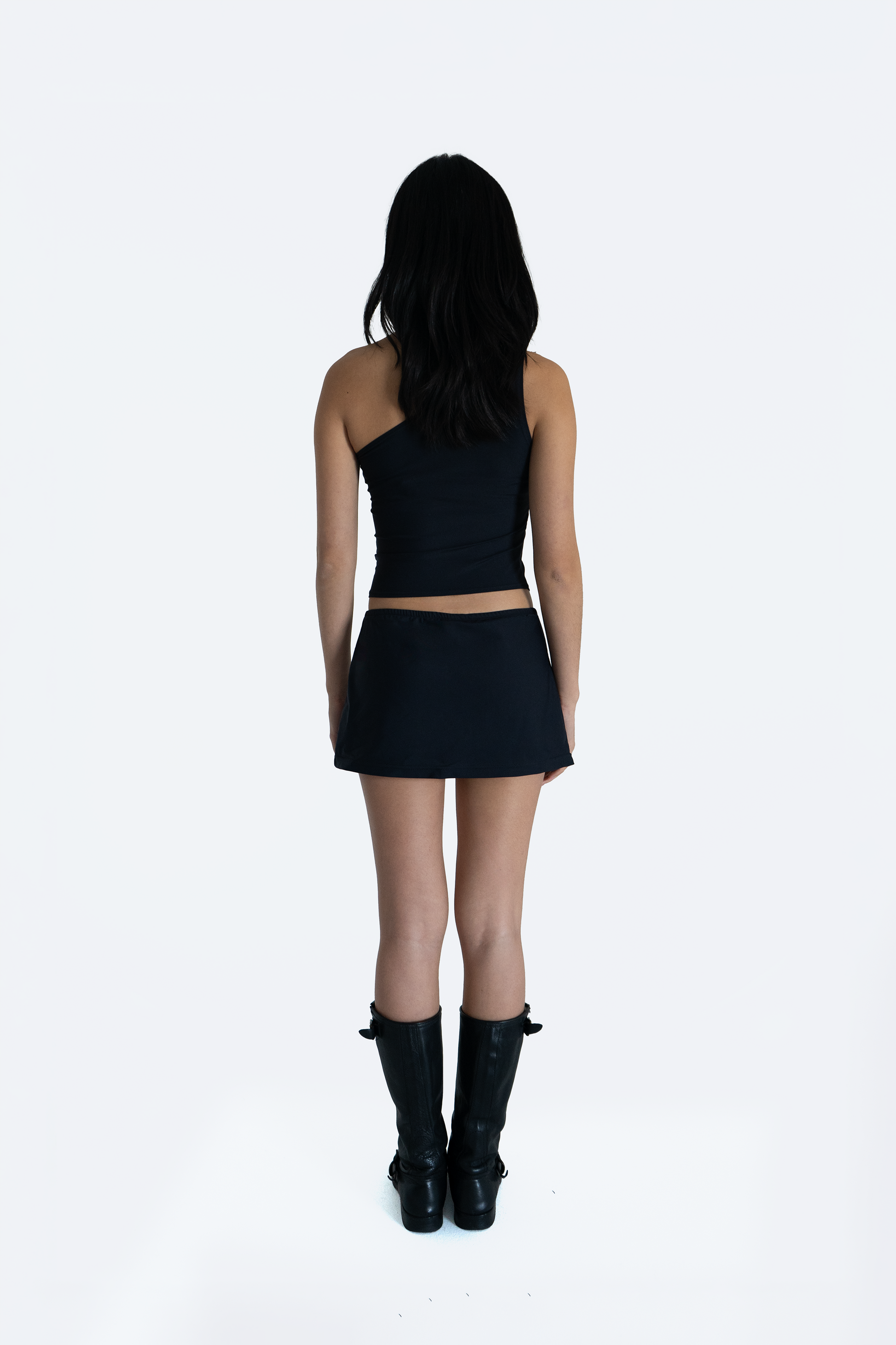 ANDMARY】Baby ribbon mini skirt