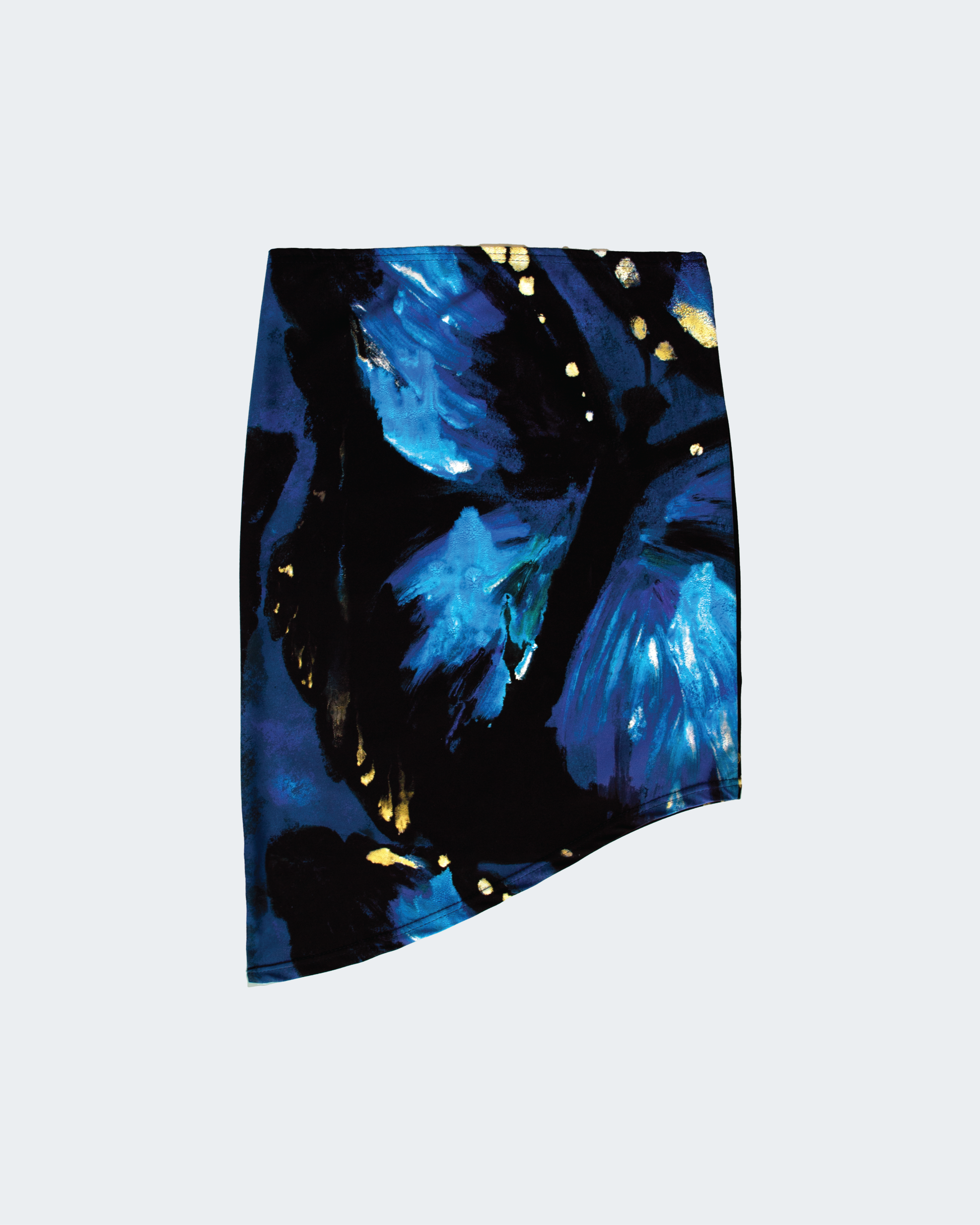 Shoreline Midi Skirt - Blue Butterfly – Yinka